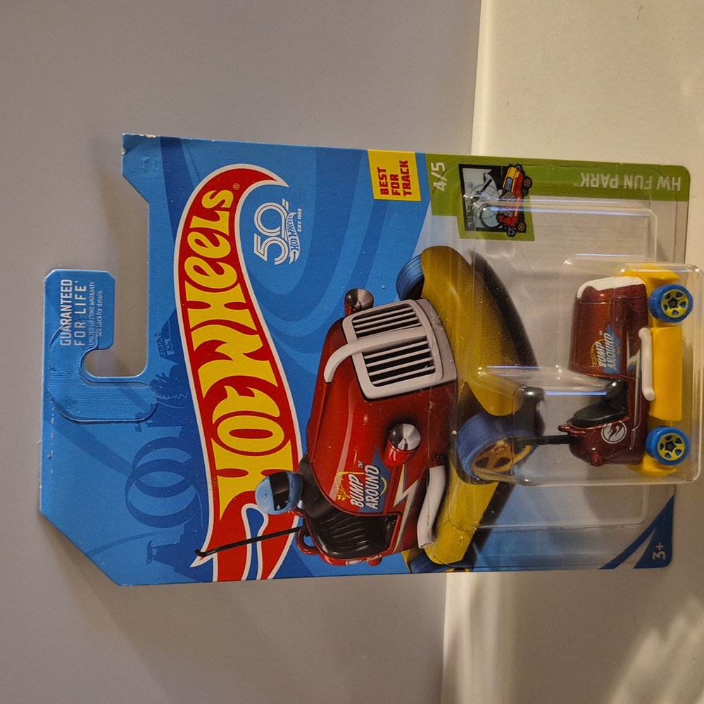 D4 Hot Wheels Bump Around treasure hunt